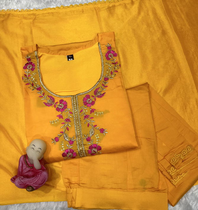 Keshav Viscose Embroidery Designer Kurti With Bottom Dupatta Wholesalers In Surat
